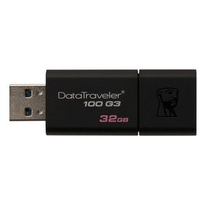 Pen Drive Kingston DataTraveler USB 3.0 32GB - DT100G3/32GB [No boleto]