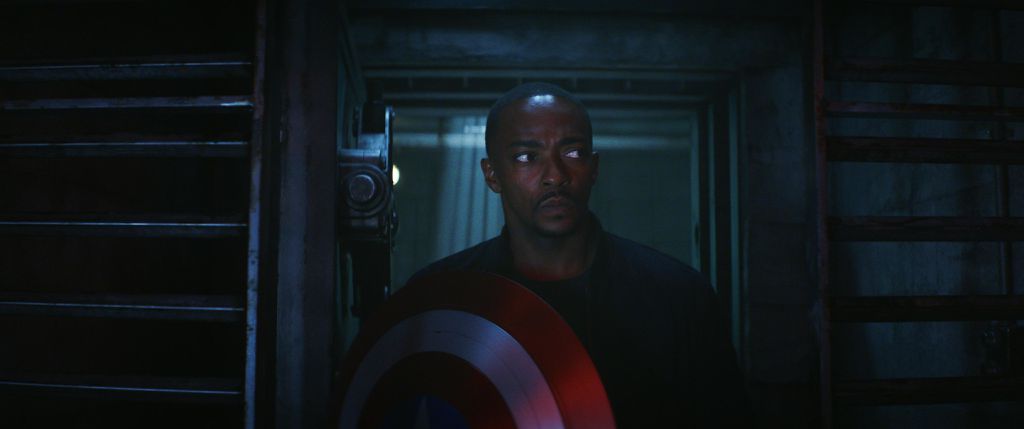 Como era de se esperar, Sam Wilson vai ter sua posição como Capitão América sendo questionada no filme (Imagem: Divulgação/Marvel Studios)