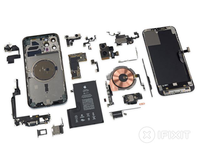 iFixIt - desmontagem iPhone 12 Pro Max