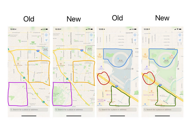 Atualização do Apple Maps aparece em último beta do iOS 12