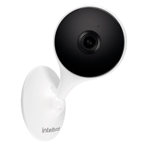 Câmera Interna Inteligente Intelbras Mibo Infra iM3 WiFi Full HD com Inteligência Artificial e Interação por Voz, Branco - 4565500