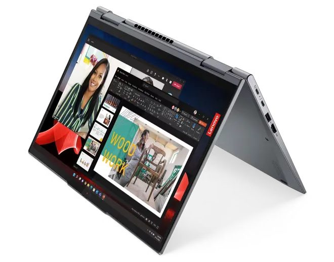 Modelo X1 Yoga funciona com touchscreen (Imagem: Divulgação/Lenovo)