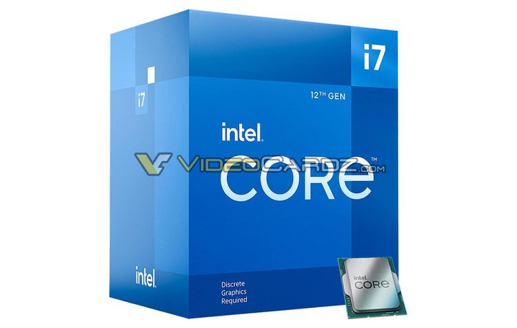 Intel Core i7 12700F Caixa Vazamento