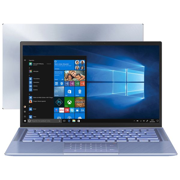 Notebook Asus ZenBook 14 - Intel Core i5 8GB 256GB SSD 14” Full HD Windows 10 UX431FA-AN202T