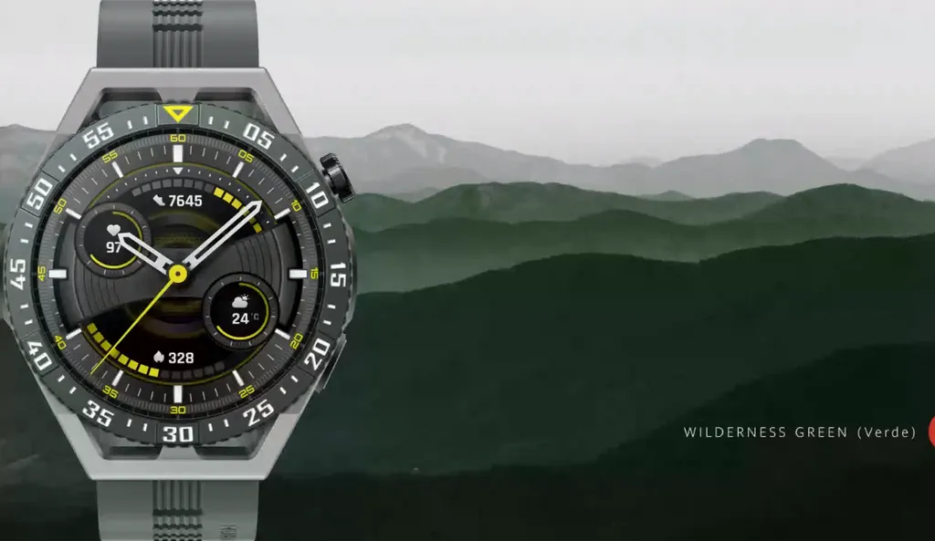 Huawei Watch GT 3 SE será vendido em verde ou preto (Imagem: Divulgação/Huawei)