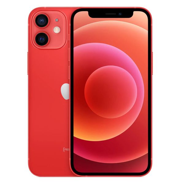 iPhone 12 mini Apple 256GB (PRODUCT)RED, Tela Super Retina XDR de 5.4”, iOS, Câmera Traseira Dupla 12MP MGEC3BZ/A [CUPOM]
