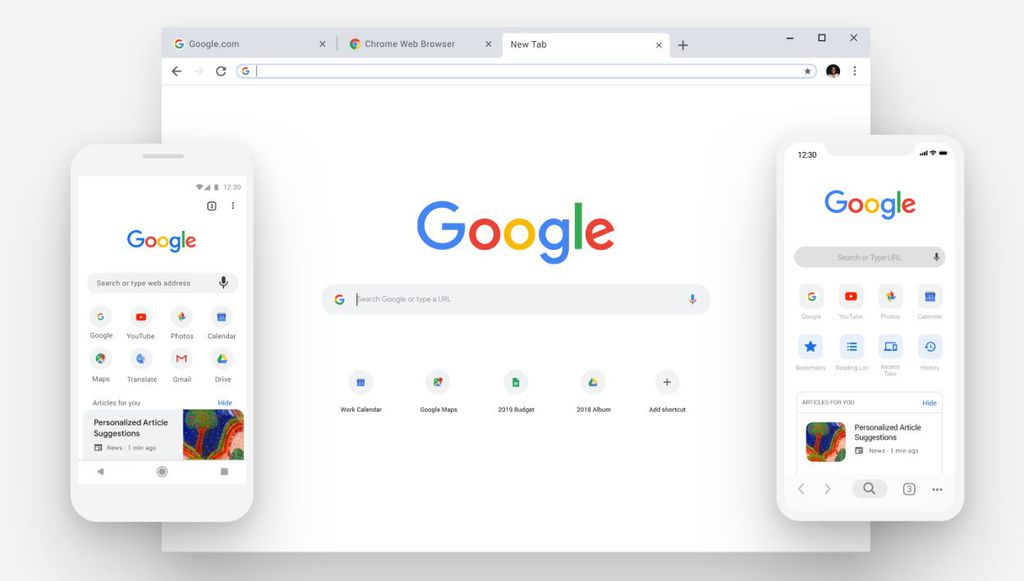 Chrome logo permitirá transformar uma aba em uma nova janela (Imagem: divulgação/Google)