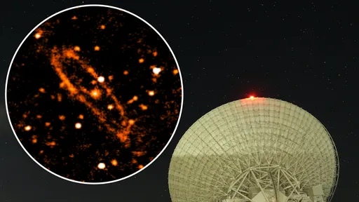 Essa é a imagem da galáxia de Andrômeda mais detalhada já feita via rádio