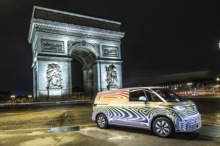 ID.Buzz Kombi elétrica na Europa