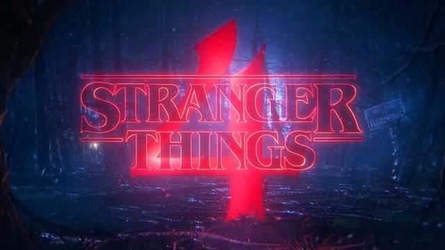 Stranger Things Season 4 Logo  Personagens de stranger things, Personagens