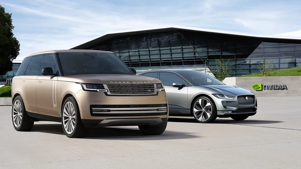 Os já completos e tecnológicos carros da Jaguar Land Rover ficarão ainda melhores com apoio da Nvidia (Imagem: Divulgação/Jaguar Land Rover)