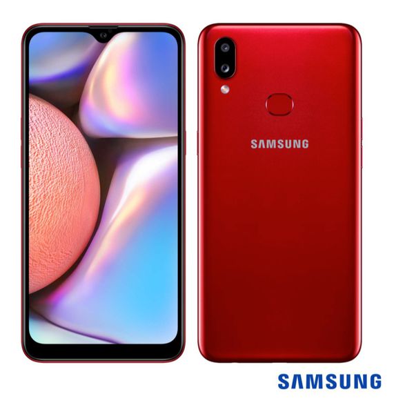 Samsung Galaxy A10s Vermelho, com Tela de 6,2", 4G, 32GB e Câmera Dupla 13MP + 2MP - SM-A107MZRDZTO