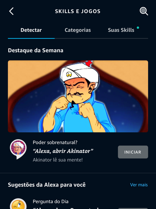 Como jogar Akinator com a Alexa - Canaltech