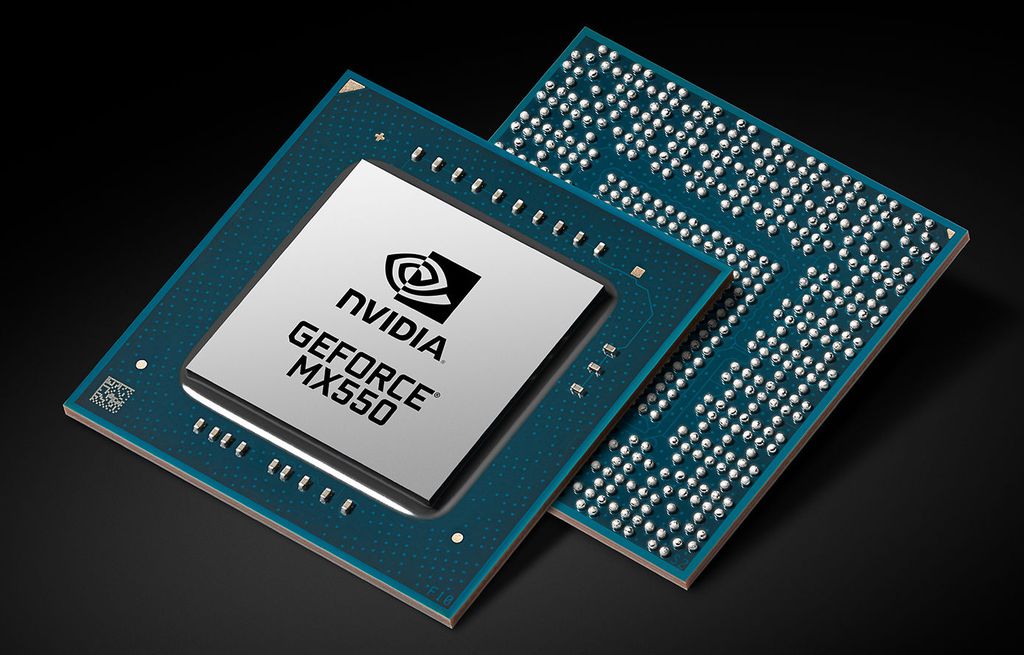 A MX550 chega como uma versão turbinada da MX450, mantendo o chip baseado na arquitetura Turing, da família RTX 2000 (Imagem: Reprodução/Nvidia)