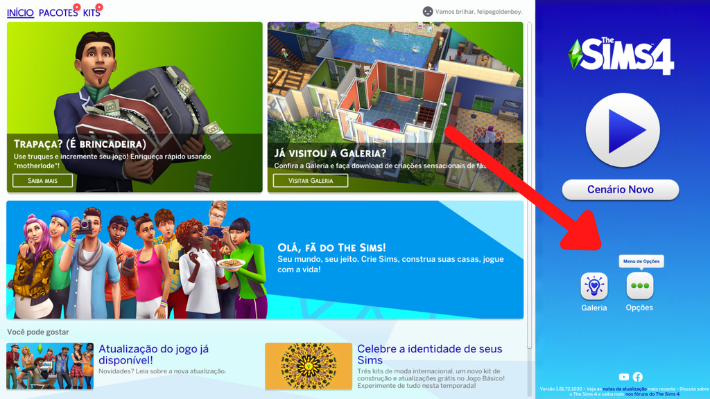 O closet virtual do jogo The Sims (Fonte: Tudo em 1) - blogModacad- Moda  nos games virtuais