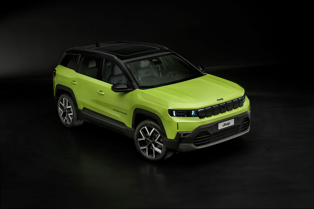 Jeep Compass 2026 visto de frente