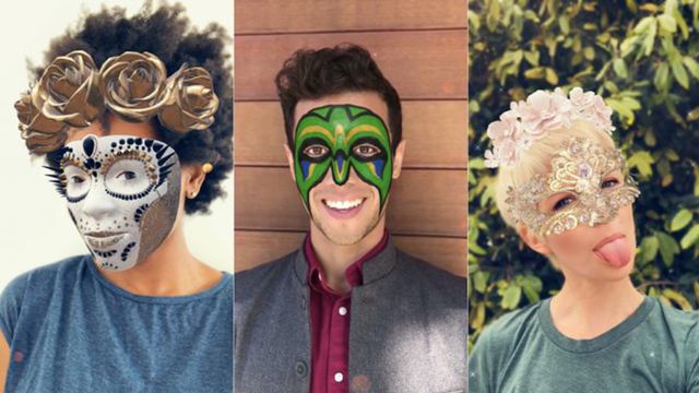 Snapchat lança lentes TrueDepth equipadas com máscaras de realidade aumentada