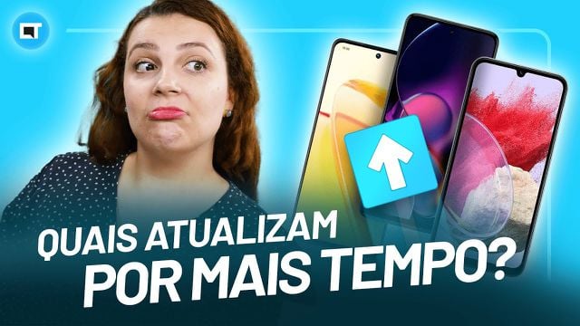 QUAIS celulares são ATUALIZADOS por mais TEMPO?