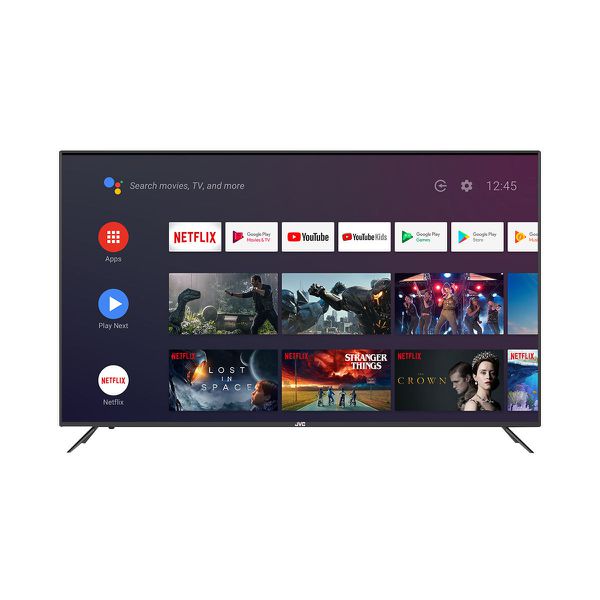 Smart TV LED 70" JVC LT-70MB508 ULTRA HD 4K Android Google Assistance Dolby Digital Stereo Plus 4 HDMI 3 USB