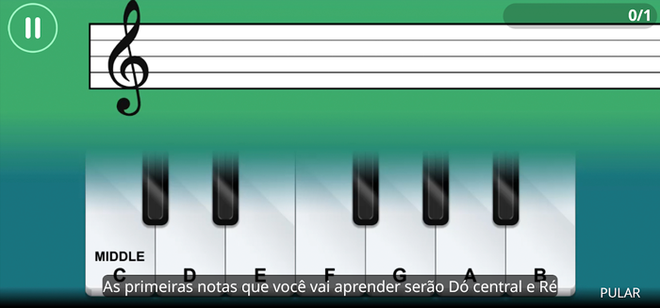 Aprendendo o Piano: Teclado e notas musicais - Microsoft Apps