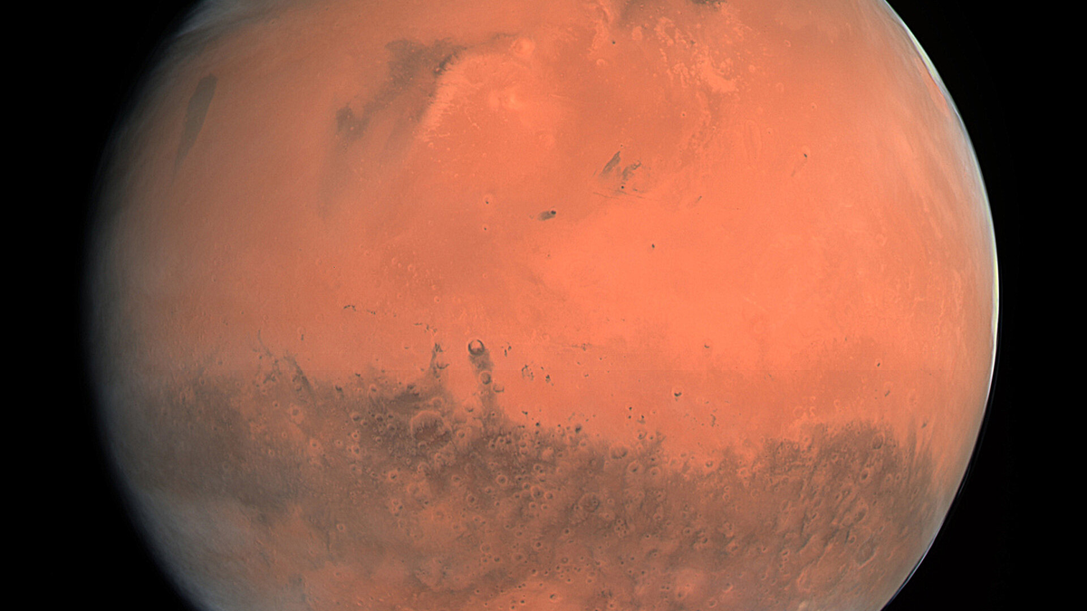 Dados da NASA mostram padrão familiar de Marte e Terra; "como tinta escorrendo"