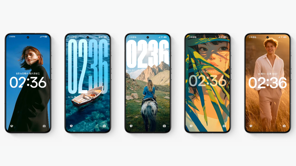 HyperOS 3 traz novas opções para personalizar o celular (Imagem: Reprodução/Xiaomi)