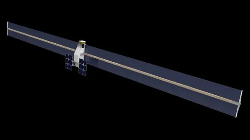 Espaçonave imprimirá e montará sozinha seus enormes painéis solares no espaço