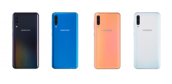 Samsung apresenta Galaxy A30 e A50 com notch em gota e foco em câmera