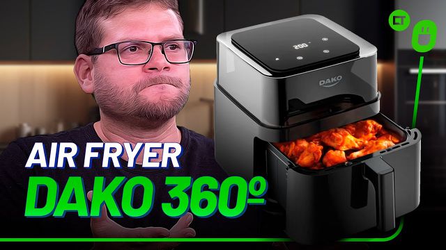 Air Fryer Dako 360º: design único e alto desempenho