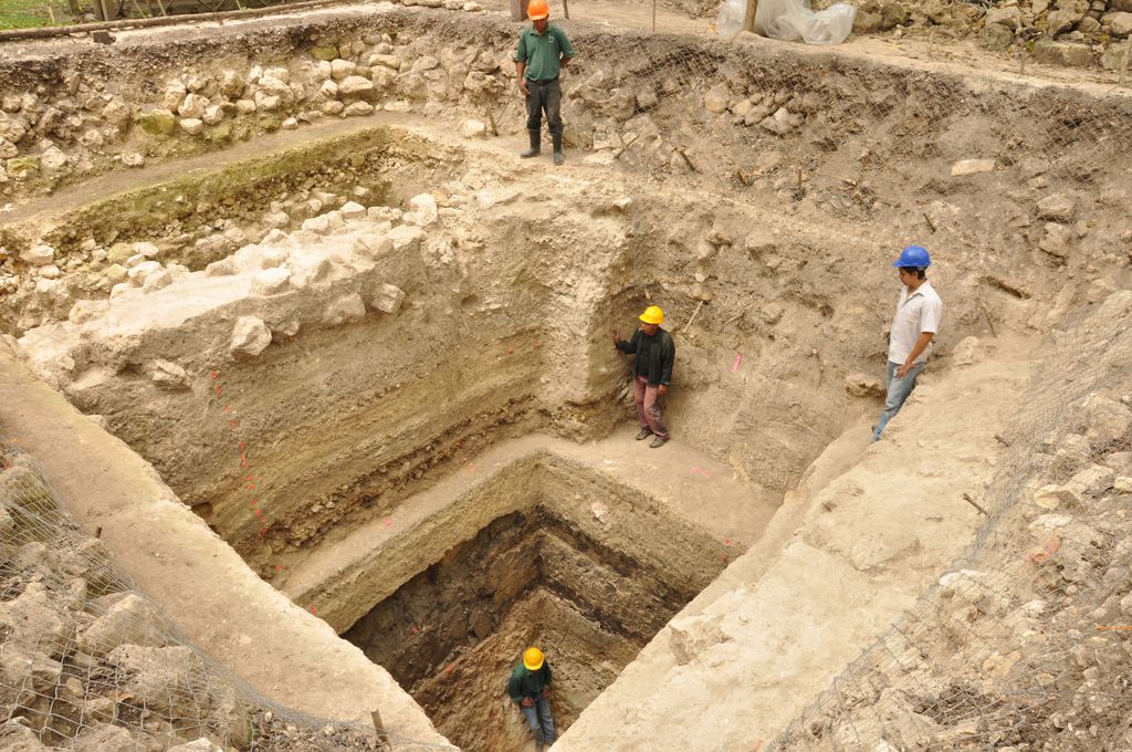 escavação arqueológica