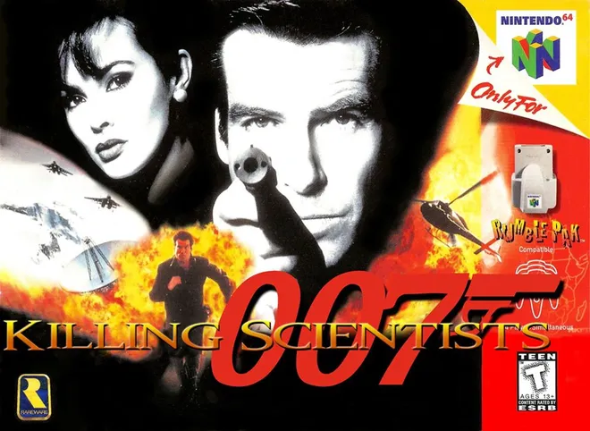 GoldenEye 007 veio para quebrar o estigma de que FPS eram ruins nos consoles. (Imagem: Divulgação/Nintendo)