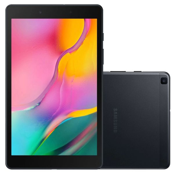 Tablet Samsung Galaxy A 32GB Tela 8" Android Quad-Core 2GHz - Preto