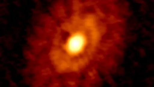 Descoberta estrela em rara fase inicial de evolução e com brilho intenso