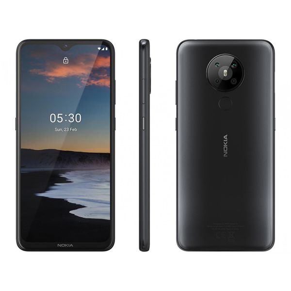 Smartphone Nokia 5.3 128GB Preto 4G Octa-Core - 4GB RAM 6,55” Câm. Quádrupla + Selfie 8MP [APP + CLIENTE OURO]