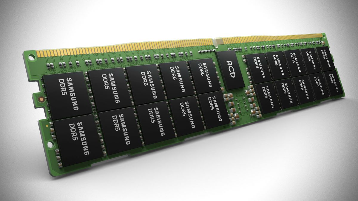 Samsung anuncia memória DDR5 de 512 GB para computação de alta