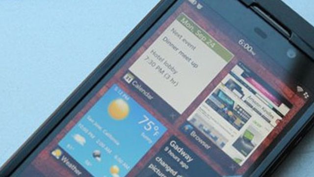 RIM divulga novos detalhes e imagens do BlackBerry 10