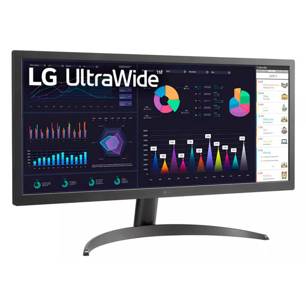 Monitor Gamer LG Ultrawide 26WQ500-B, 25.7'', IPS, Full HD, 1ms, 75 Hz | CUPOM