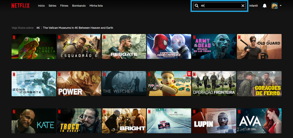 Como configurar a Netflix para exibir filmes em 4K HDR