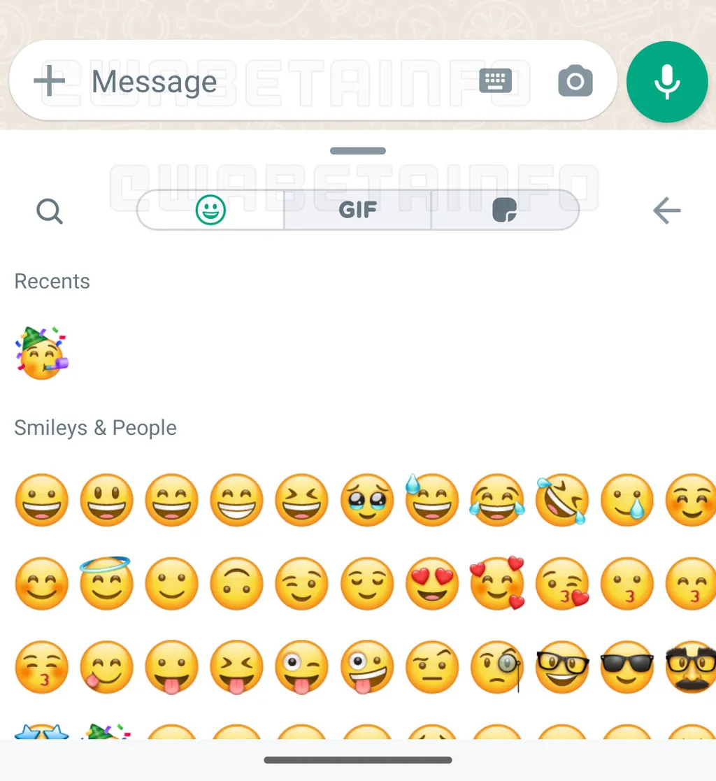 Novo teclado do WhatsApp Beta muda acesso aos emojis