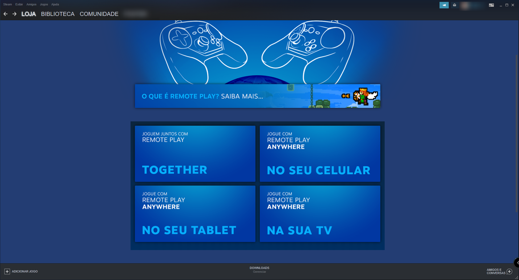 Como usar e jogar com o Steam Remote Play Together