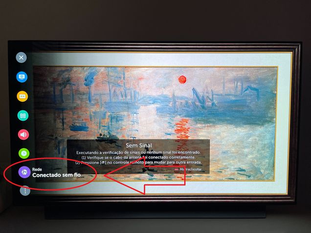 Como conectar Wi-Fi na TV LG?