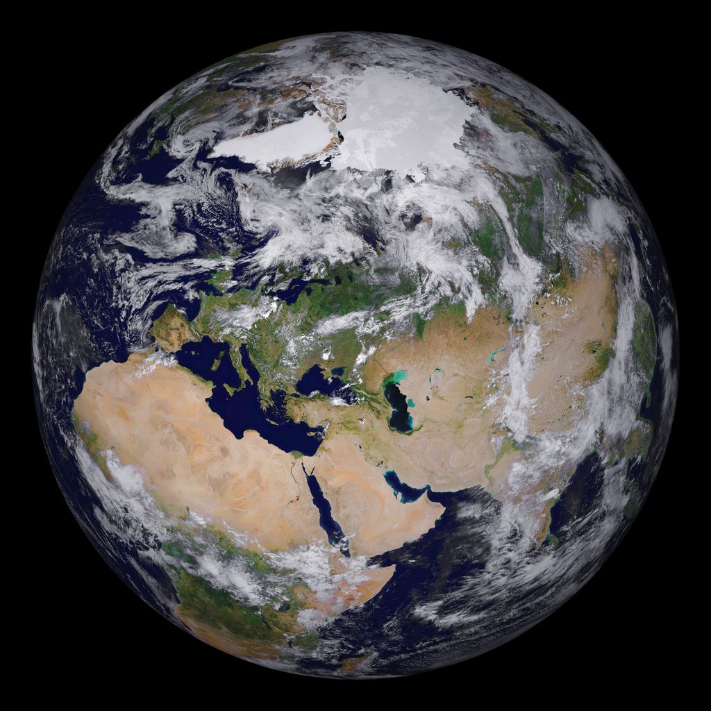 Imagem obtida pela missão Copernicus Sentinel-2, parceria entre NASA e ESA (Imagem: Reprodução/Copernicus Sentinel/NASA/ESA)