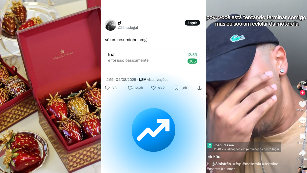 Mais morango do amor, términos conturbados e outros destaques virais da semana