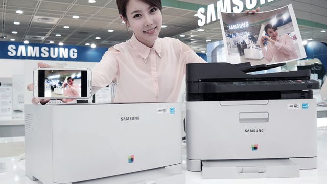 Samsung lança impressora laser doméstica com tecnologia NFC