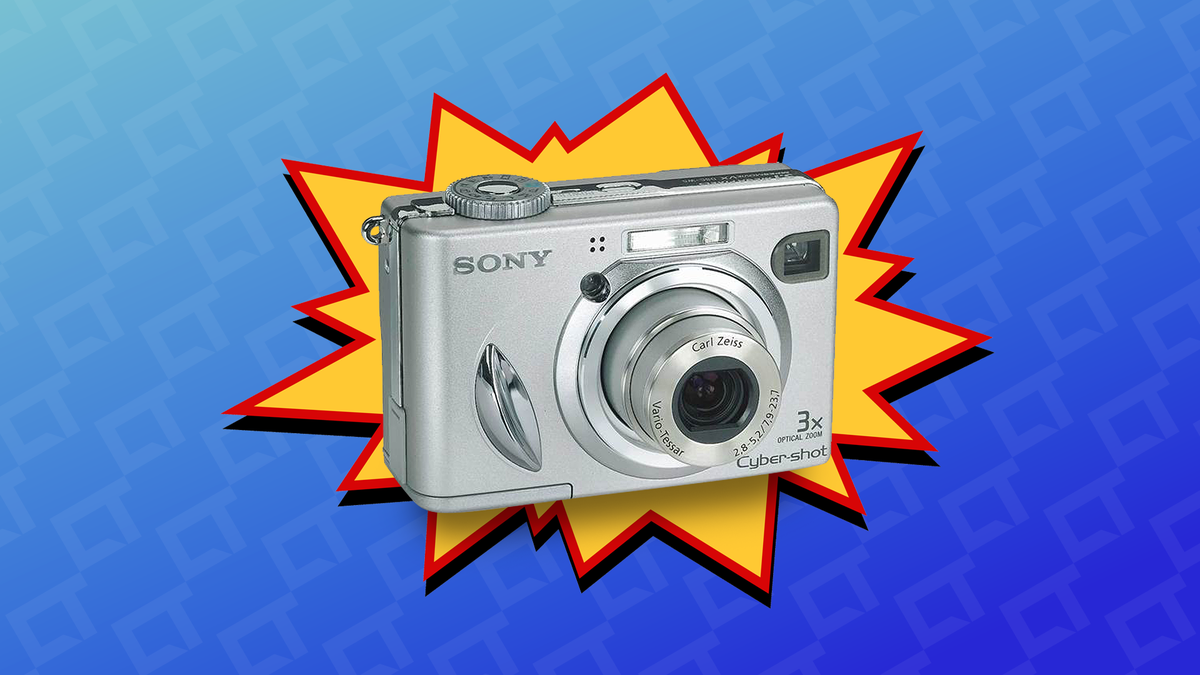 Quanto custaria uma câmera Cybershot hoje, corrigida pela inflação?