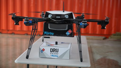 Domino's testa entrega de pizzas por drone