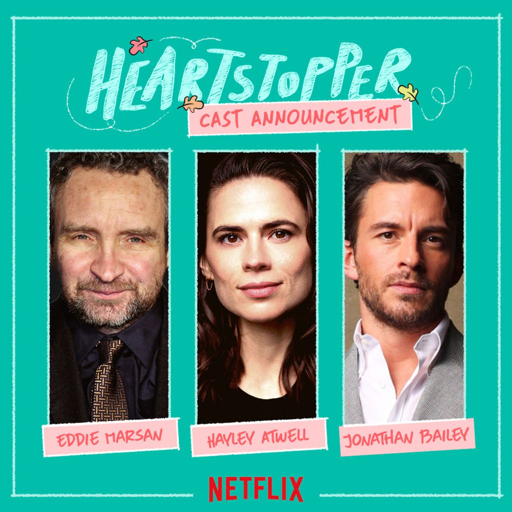 Novos rostos da season 3 de Heartstopper (Imagem: Divulgação/Netflix)