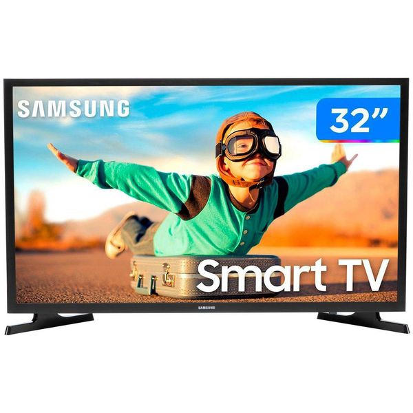 Smart TV HD LED 32” Samsung 32T4300A - Wi-Fi HDR 2 HDMI 1 USB