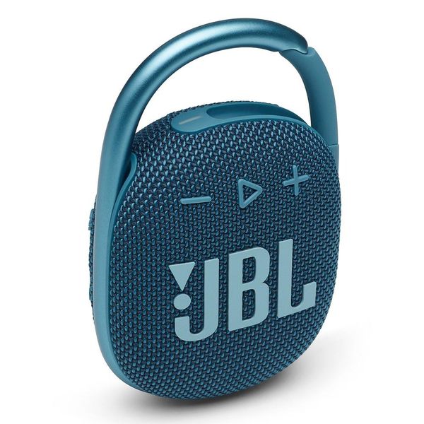 Caixa de Som Sem Fio JBL CLIP4 Blue, Bluetooth, Azul - JBLCLIP4BLU