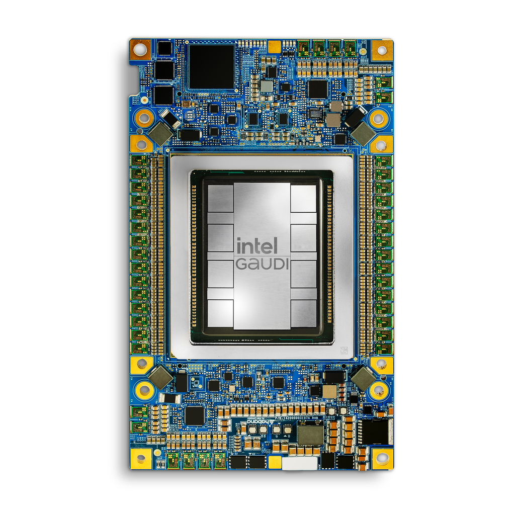 Intel anuncia aceleradores Gaudi 3 como alternativa para atender crescente demanda no mercado de IA. (Imagem: Intel / Divulgação)